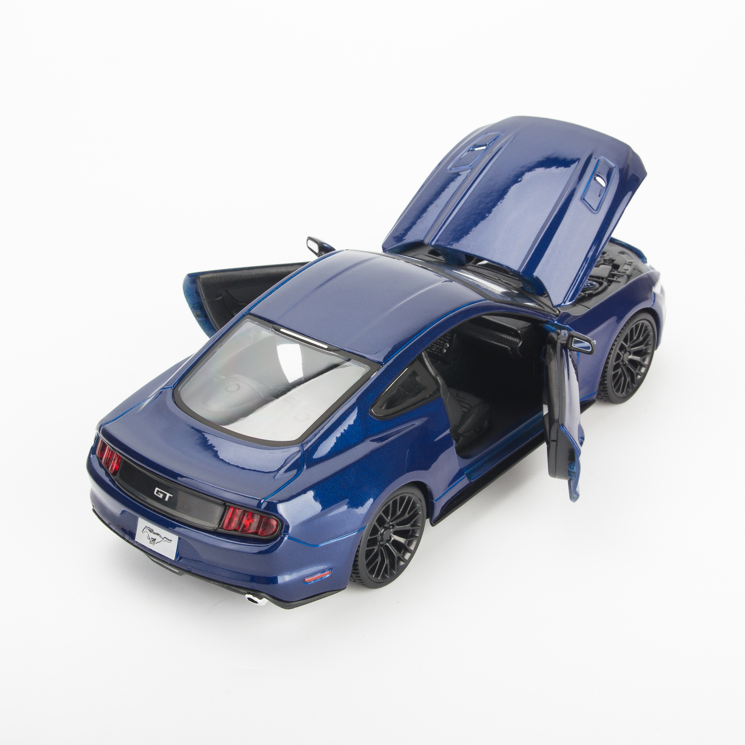 Mô Hình Xe Ford Mustang GT 2015 Blue 1:24 Maisto MH-31508