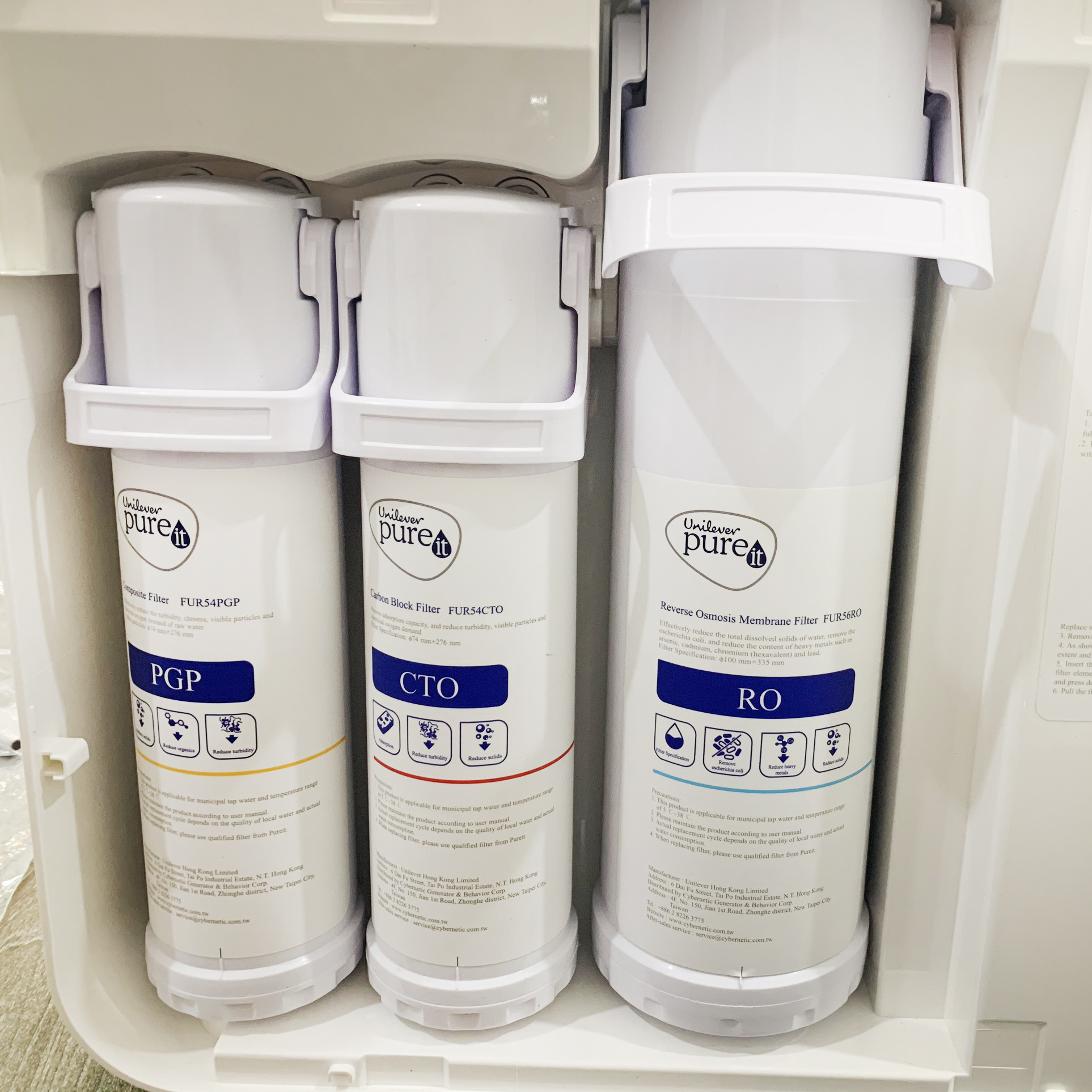 Máy Lọc Nước Unilever Pureit Delica – Công Nghệ Lọc RO - Lắp Dưới Ngăn Tủ Bếp - Hàng Chính Hãng