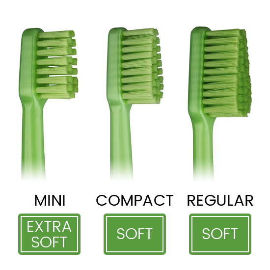 Bàn chải đánh răng trẻ em TePe GOOD Compact Soft (5-12 tuổi)