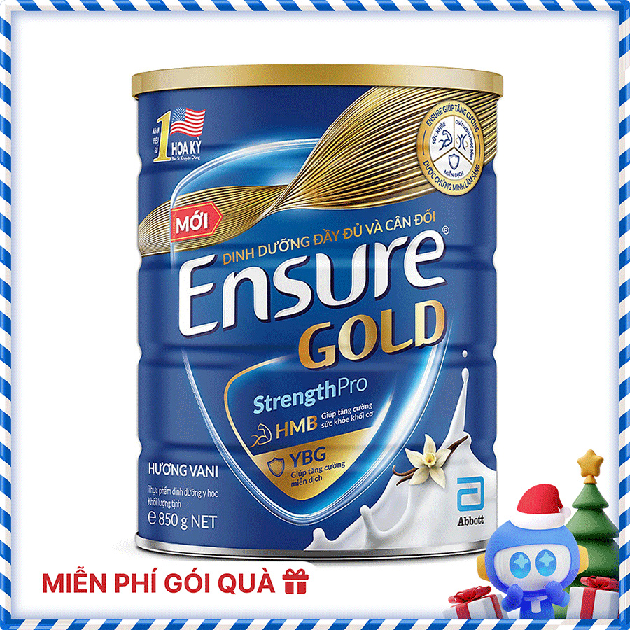 Thực phẩm dinh dưỡng y học Ensure Gold 800g