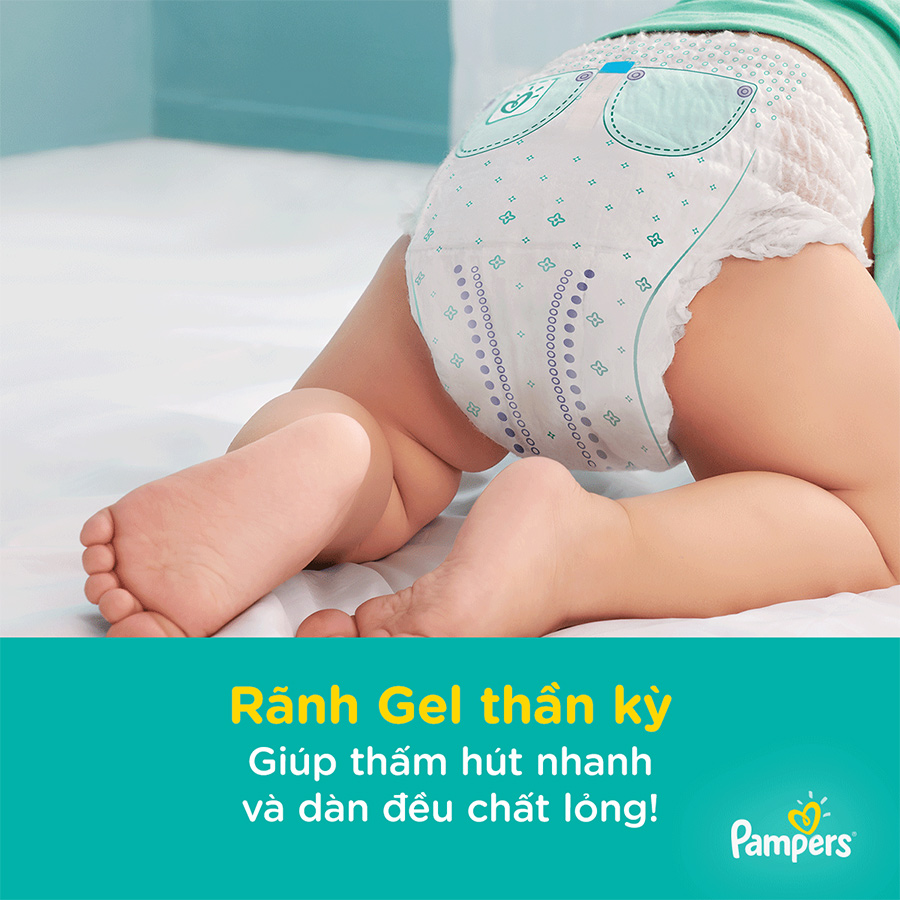 Tã quần Giữ dáng Pampers Megabox thùng tiết kiệm M180/ L162/XL44 - Tặng 1 túi Downy Dịu nhẹ 800ml