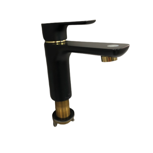 Vòi Lavabo Nóng Lạnh Đồng Thau Sơn Tĩnh Điện
