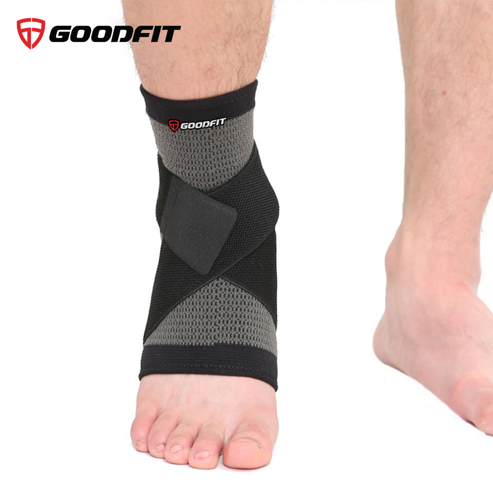 Băng bảo vệ cổ chân thể thao đàn hồi GoodFit GF614A