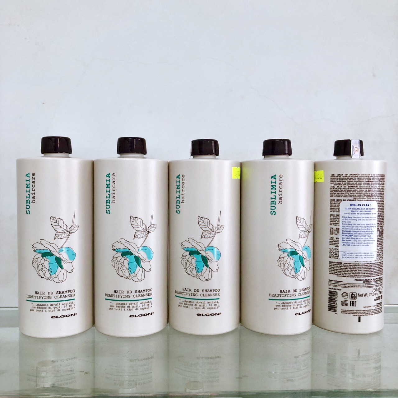 Bộ dầu gội ủ ELGON Sublimia hair DD siêu phục hồi tóc hư tổn chính hãng Ý 750ml