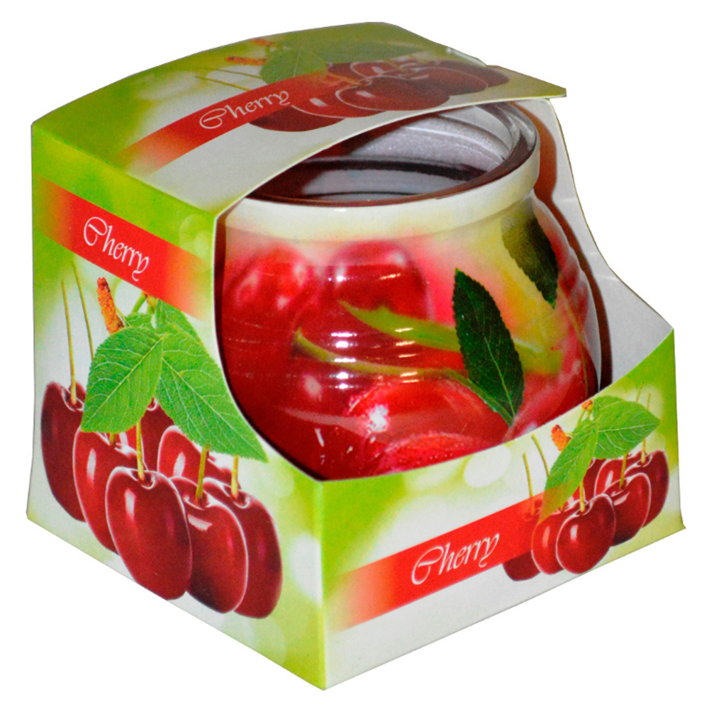 Ly nến thơm tinh dầu Admit Cherry 85g QT01888 - quả anh đào