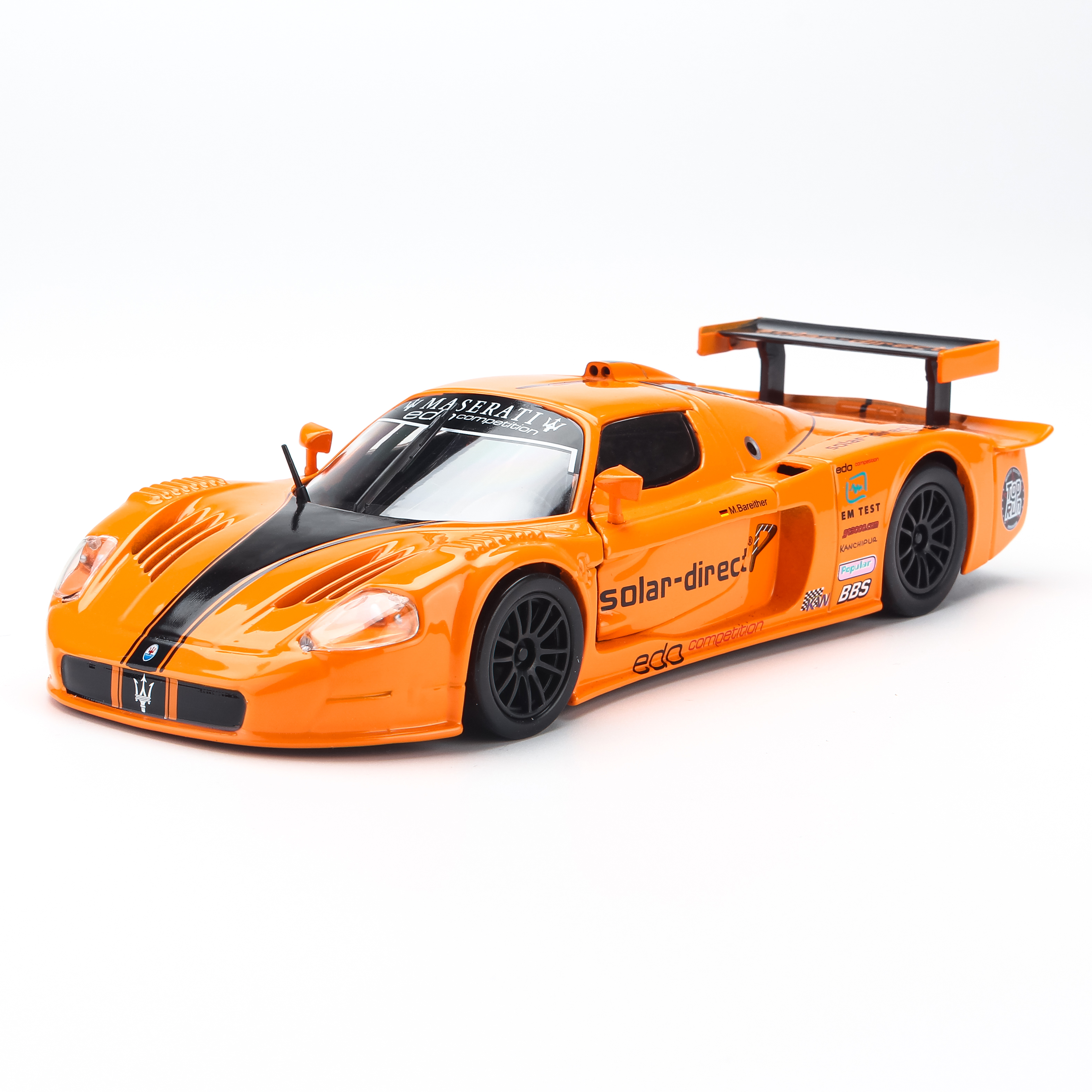 Mô Hình Xe Maserati Mc12 Orange 1:24 Bburago - MH18-21078