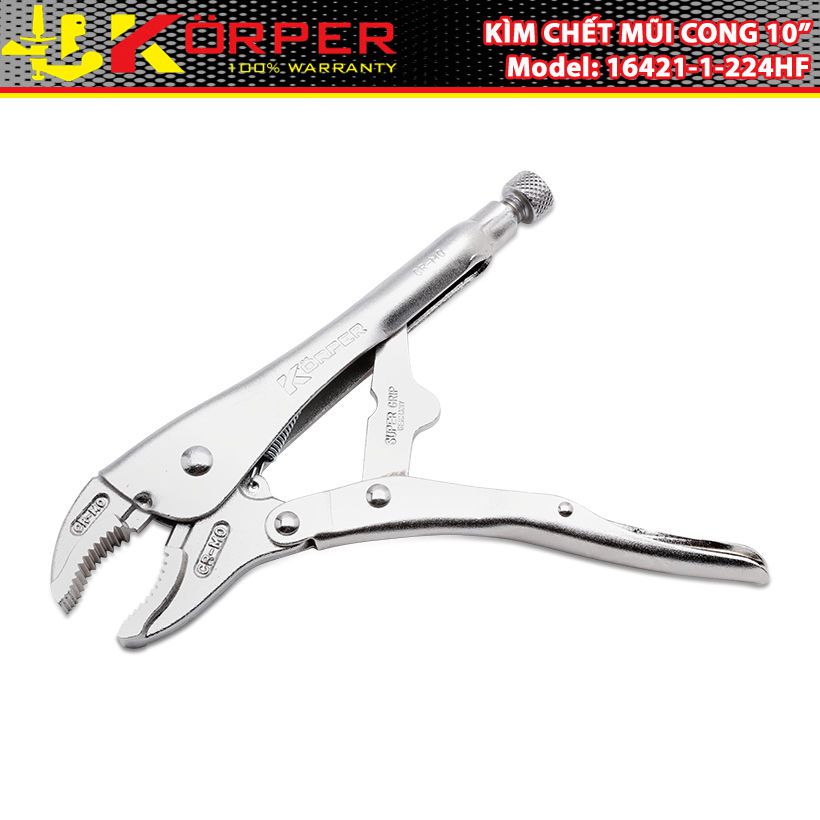 Kìm chết Korper KP-16421-1-224