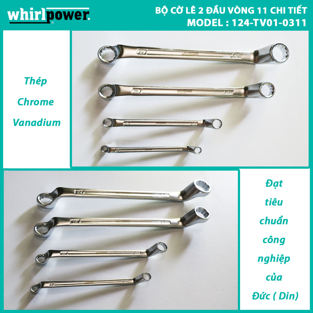 BỘ CỜ LÊ 2 ĐẦU VÒNG 11 CHI TIẾT WHIRLPOWER