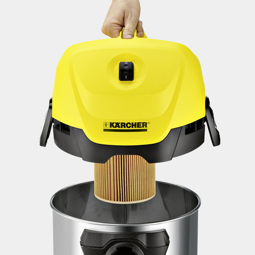 Máy hút bụi khô &amp; ướt cao cấp Karcher WD 3 Premium - Hàng chính hãng