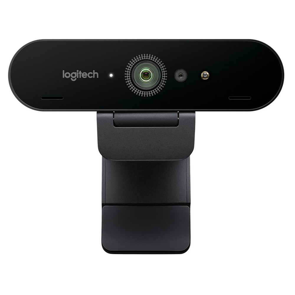 Webcam Logitech BRIO - 4K Ultra HD, tự động chỉnh sáng &amp; lấy nét, mic kép to rõ loại bỏ tiếng ồn, góc rộng 78 độ - Hàng chính hãng