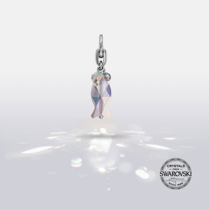 Vòng Tay Tropicana Phối Charm Swarovski Cá Ngũ Sắc