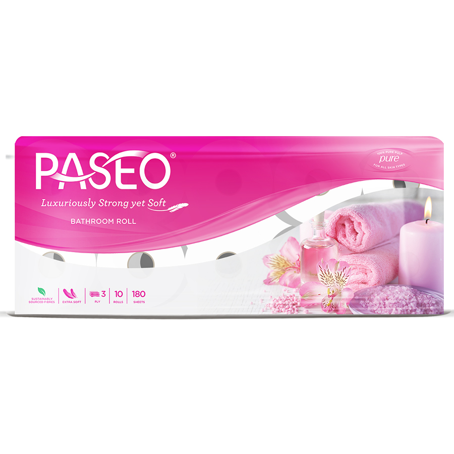 Giấy vệ sinh Paseo 10 cuộn 3 lớp