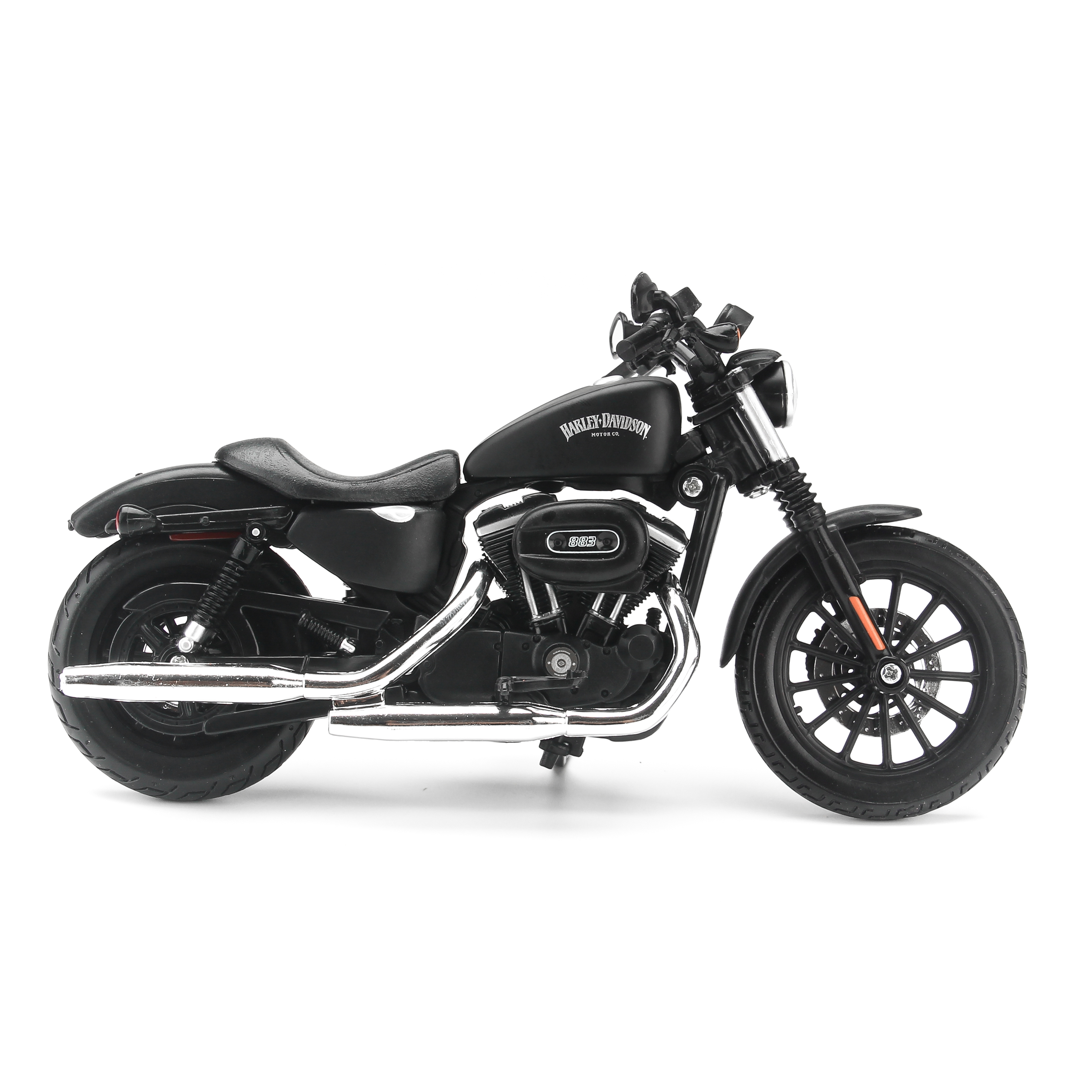 Mô Hình Xe Harley Davidson 13 Sportster Iron 883 Flat Black 1:12 Maisto MH-32326