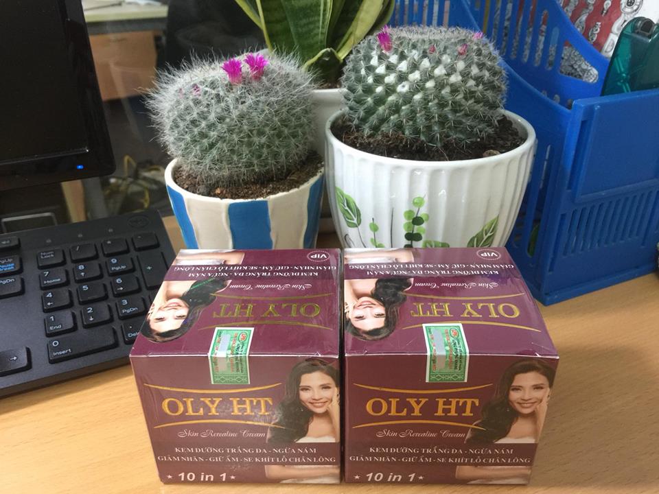 KEM DƯỠNG TRẮNG DA - NGỪA NÁM - GIẢM NHĂN - GIỮ ẨM - SE KHÍT LỖ CHÂN LÔNG - OLYHT 35g