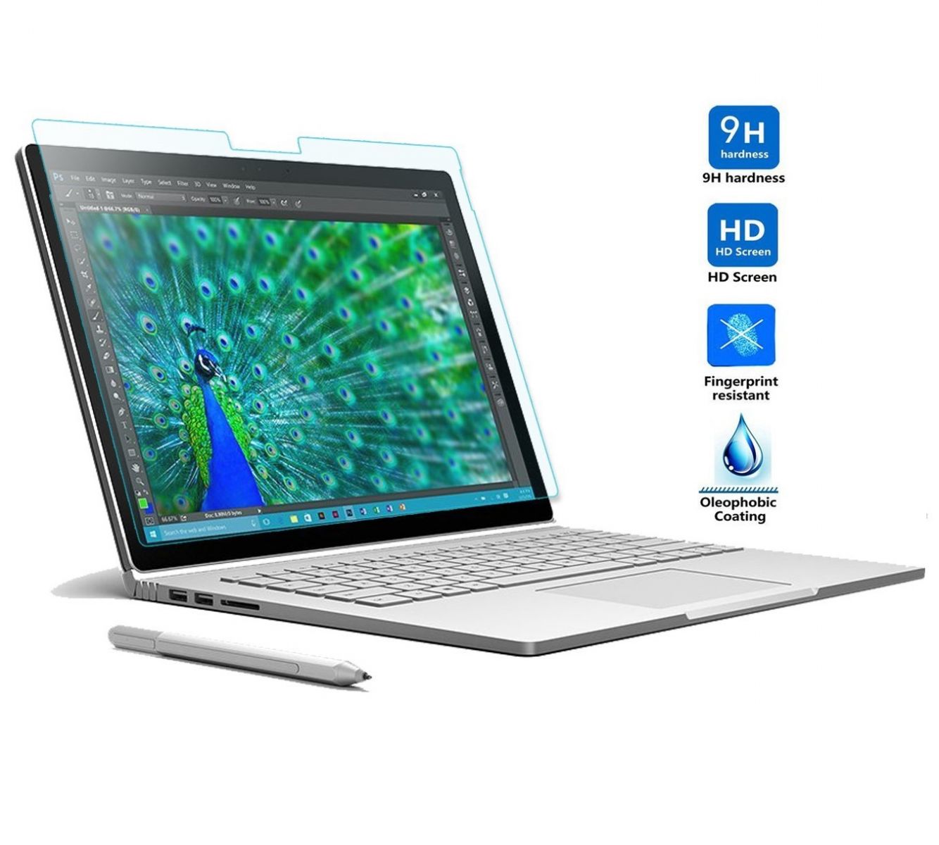 Miếng Dán Mặt Kính Cường Lực Microsoft Surface đủ dòng