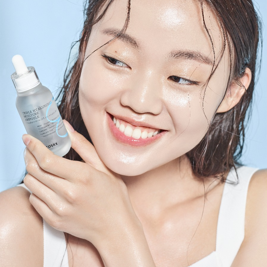 Tinh Chất Cấp Ẩm Hyaluronic Acid + B5 COSRX Hydrium Triple Hyaluronic Moisture Ampoule 40ml