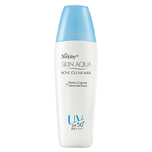 Sữa Chống Nắng Dưỡng Da Ngừa Mụn Sunplay Skin Aqua Acne Clear SPF 50+ PA++++