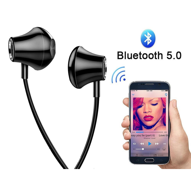 Tai Nghe Không Dây Bluetooth Nhét Tai Không Thấm Nước Earbuds Với Mic Tai Nghe Thể Thao - Hàng Chính Hãng