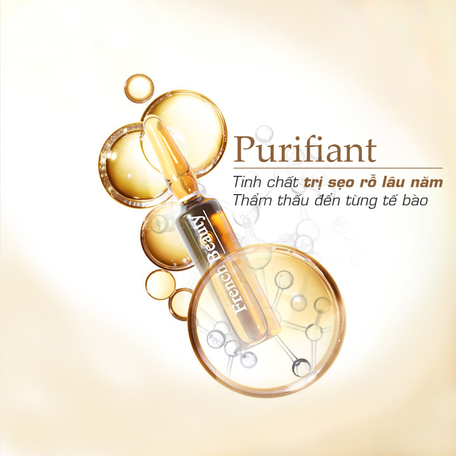 Tinh chất tái tạo xóa sẹo rỗ , lỗ chân lông Purifiant Complex French Beauty