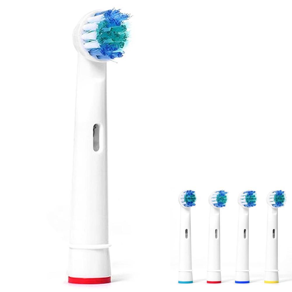 Cho máy Braun Oral-B, Bộ 4 đầu bàn chải đánh răng điện - Đánh tan mảng bám- SB-17A