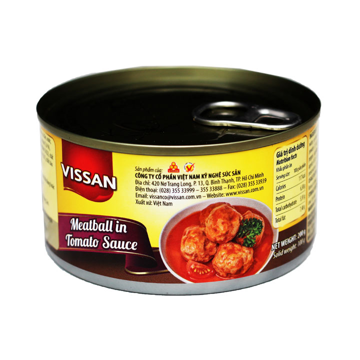 Combo 4 Xíu Mại Sốt Cà Vissan 200g