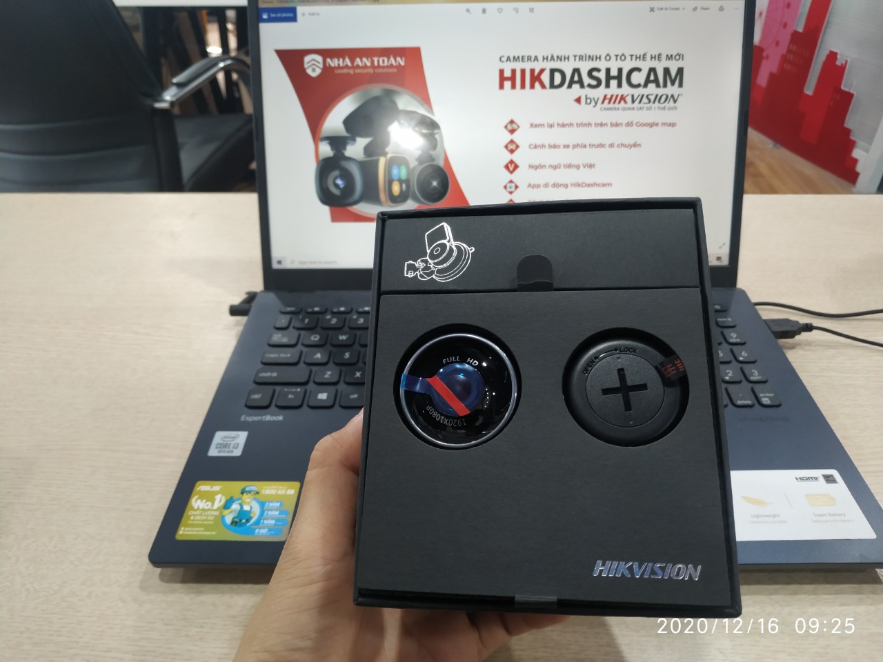 Camera hành trình Hikvision F3 Pro [Hàng nhập khẩu]