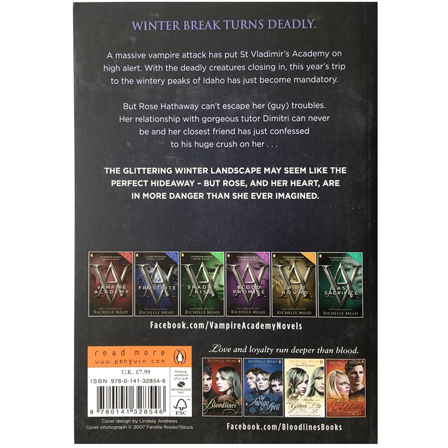 [Hàng thanh lý miễn đổi trả] Frostbite (Vampire Academy)