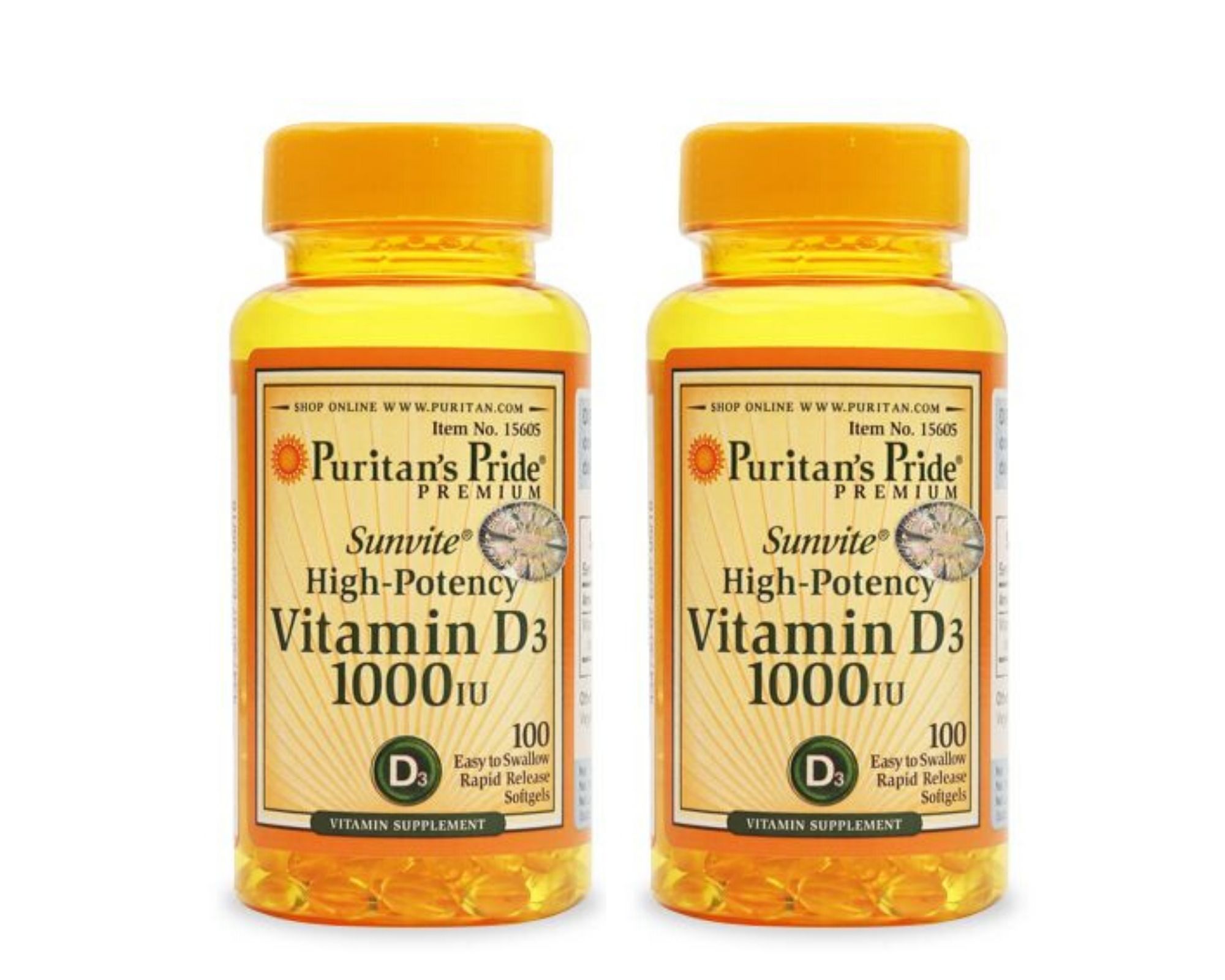 Combo 2 lọ Thực phẩm chức năng bảo vệ sức khỏe bổ sung vitamin D3