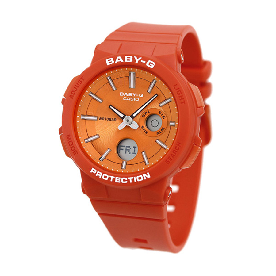 Đồng hồ nữ dây nhựa Casio Baby-G chính hãng BGA-255-4ADR