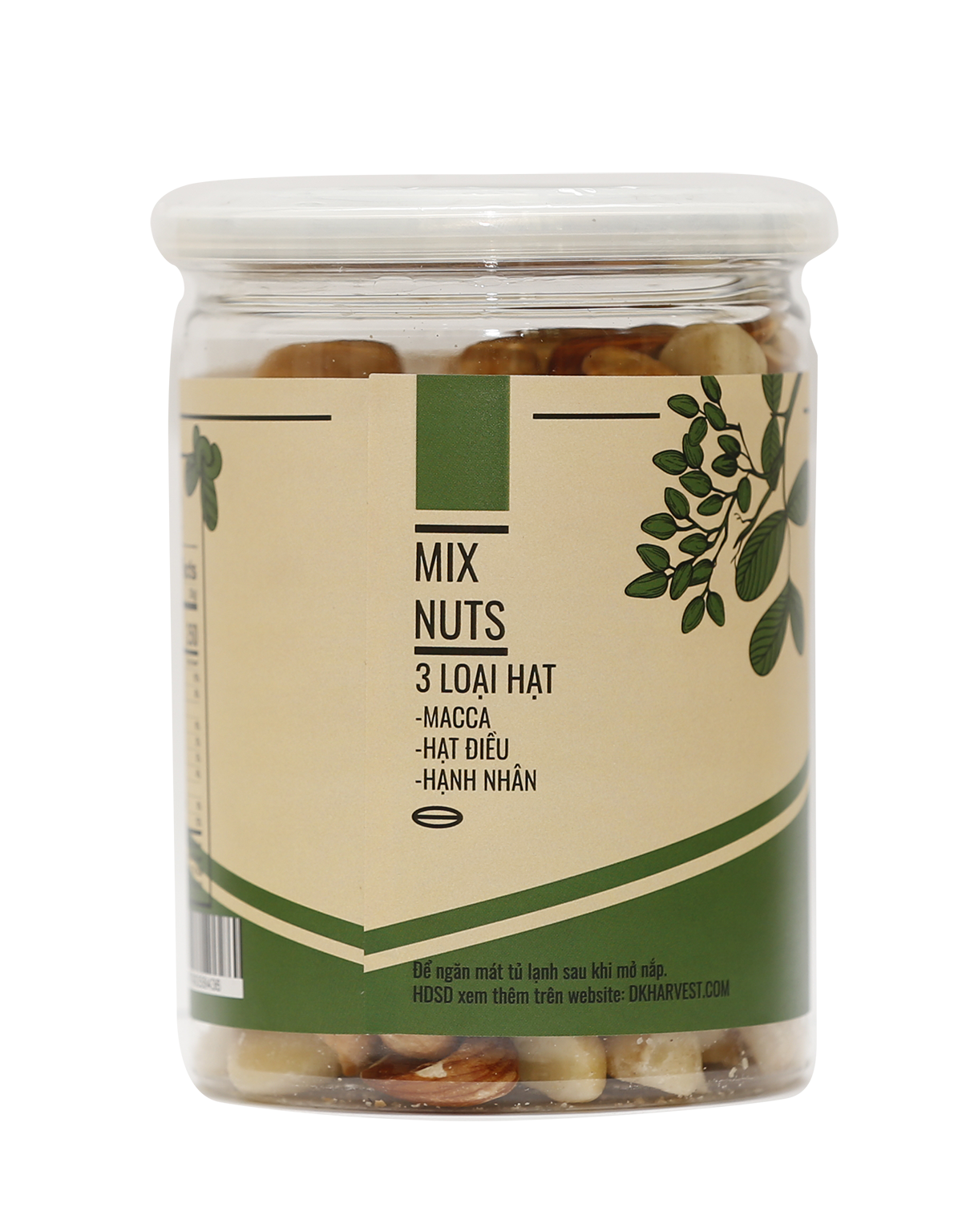 Hạt Mix 3 Loại DK Harvest nhập khẩu - hạt ngũ cốc dinh dưỡng, ăn vặt, giảm cân, eatclean, thực dưỡng