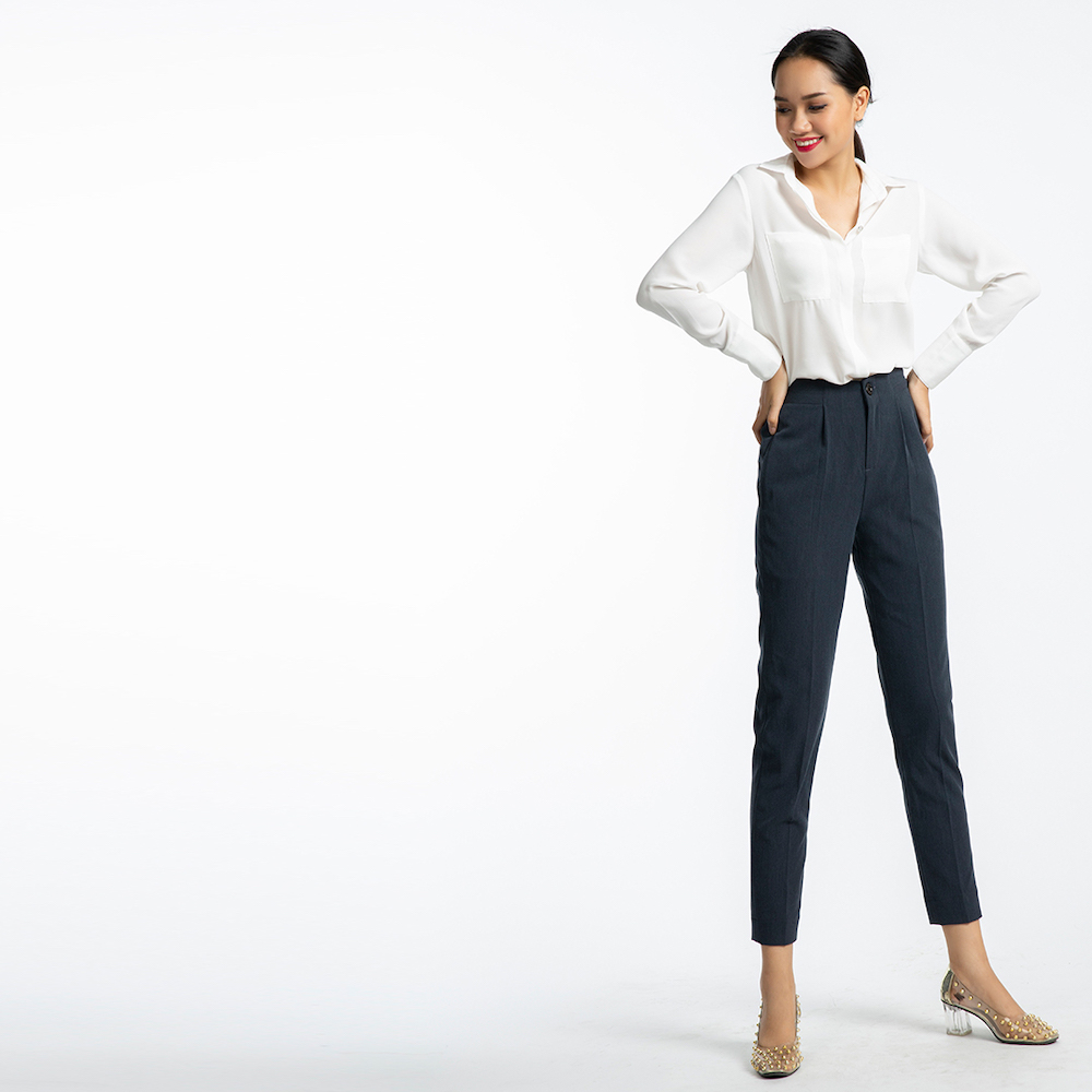 Quần Baggy Lưng Thun Hity PAN040 (Xám Granite)