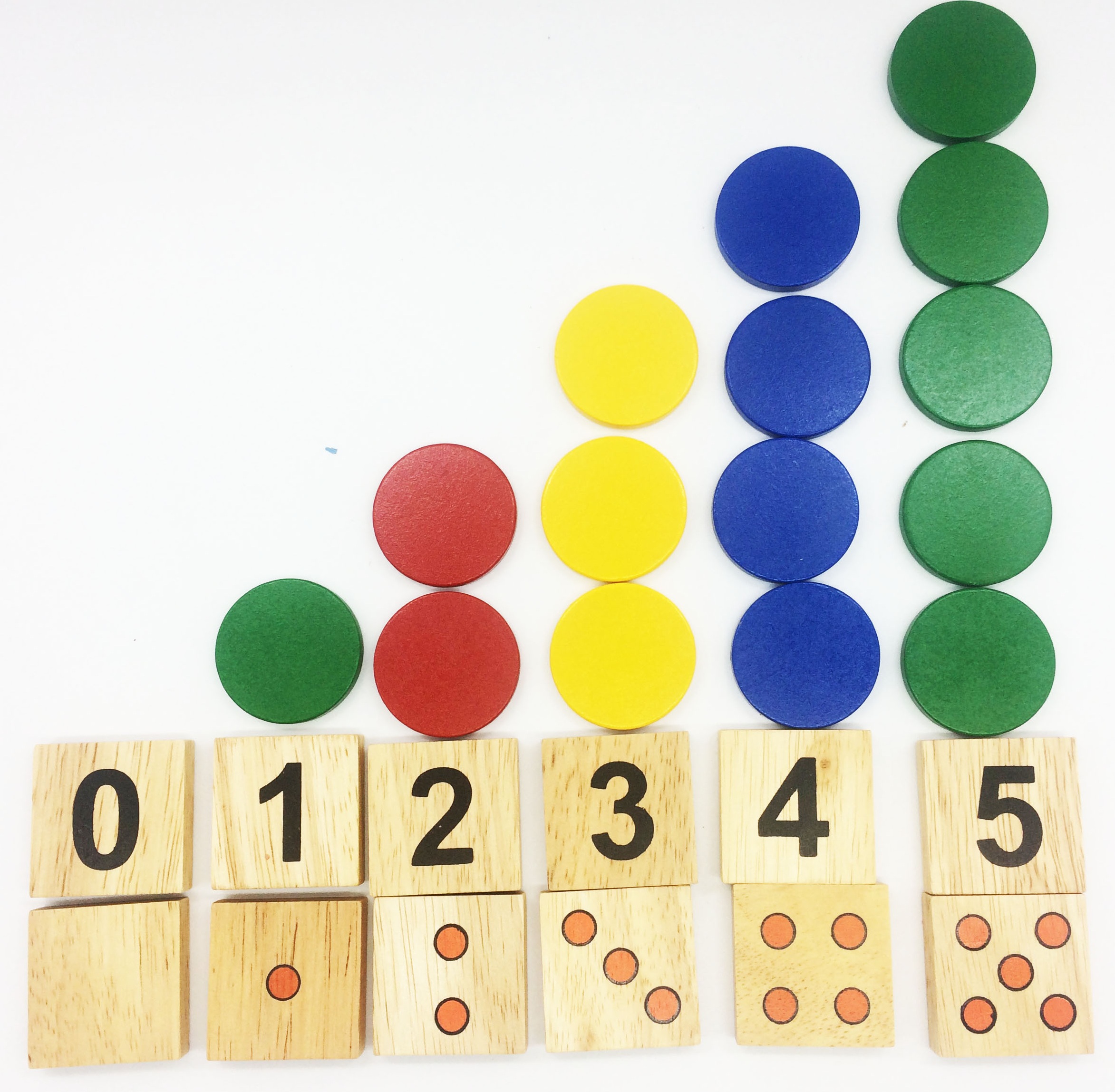 Đồ chơi gỗ - phát triển tư duy logic, số học: bộ học toán
