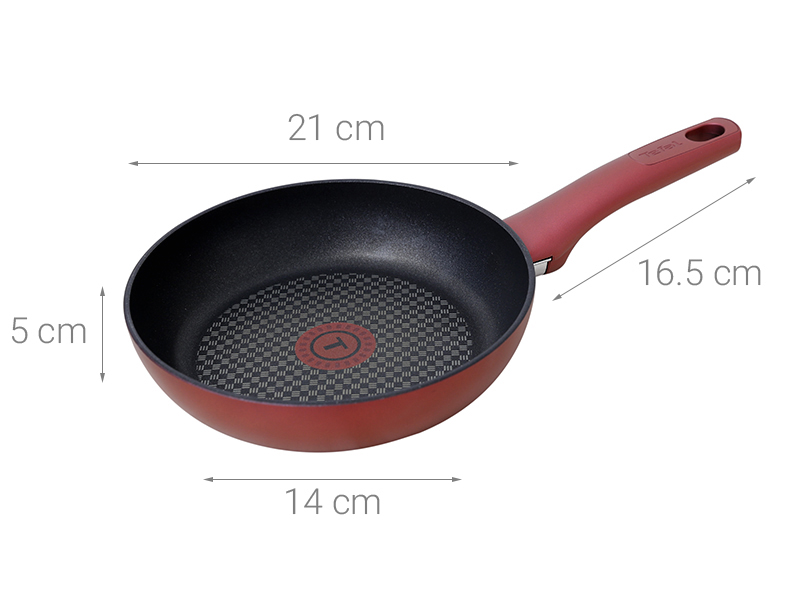 Chảo chống dính đáy từ Tefal Character - Lòng cạn