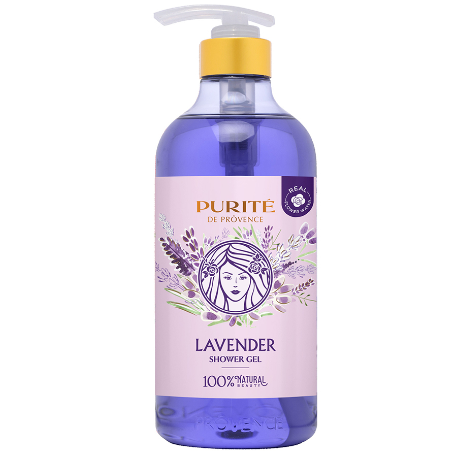 Sữa Tắm Purité De Prôvence Hoa Oải Hương (850ml)