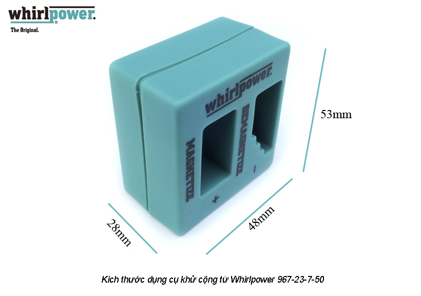 DỤNG CỤ KHỬ CỘNG TỪ WHIRLPOWER 967-23-7-50