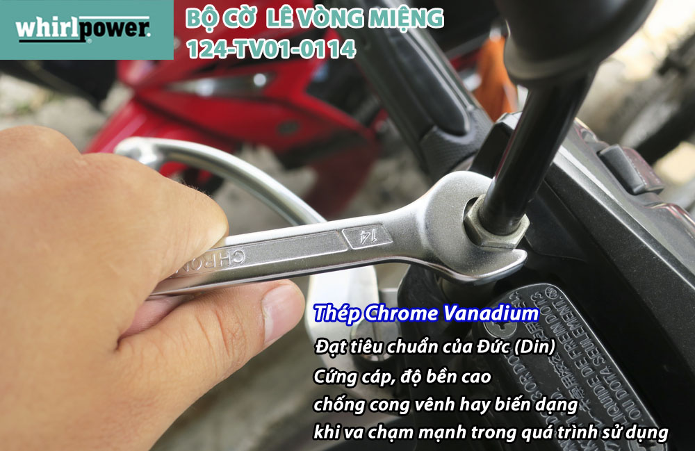 BỘ CỜ LÊ VÒNG MIỆNG 14 CHI TIẾT WHIRLPOWER