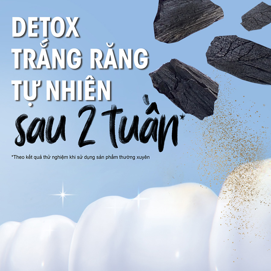 Combo 3 Kem đánh răng Closeup Trắng Răng Tự Nhiên Muối Biển Detox 230 g