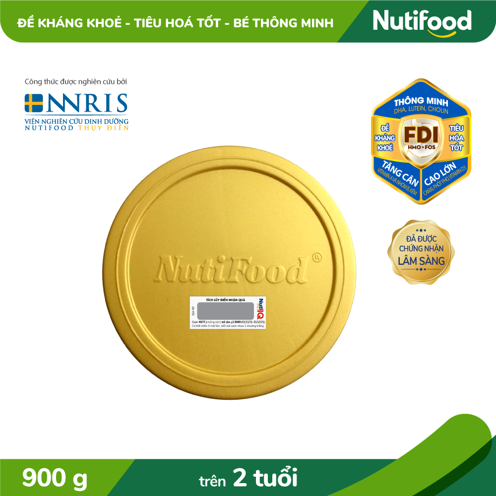 Sữa Bột Nuti IQ Gold 4 900g