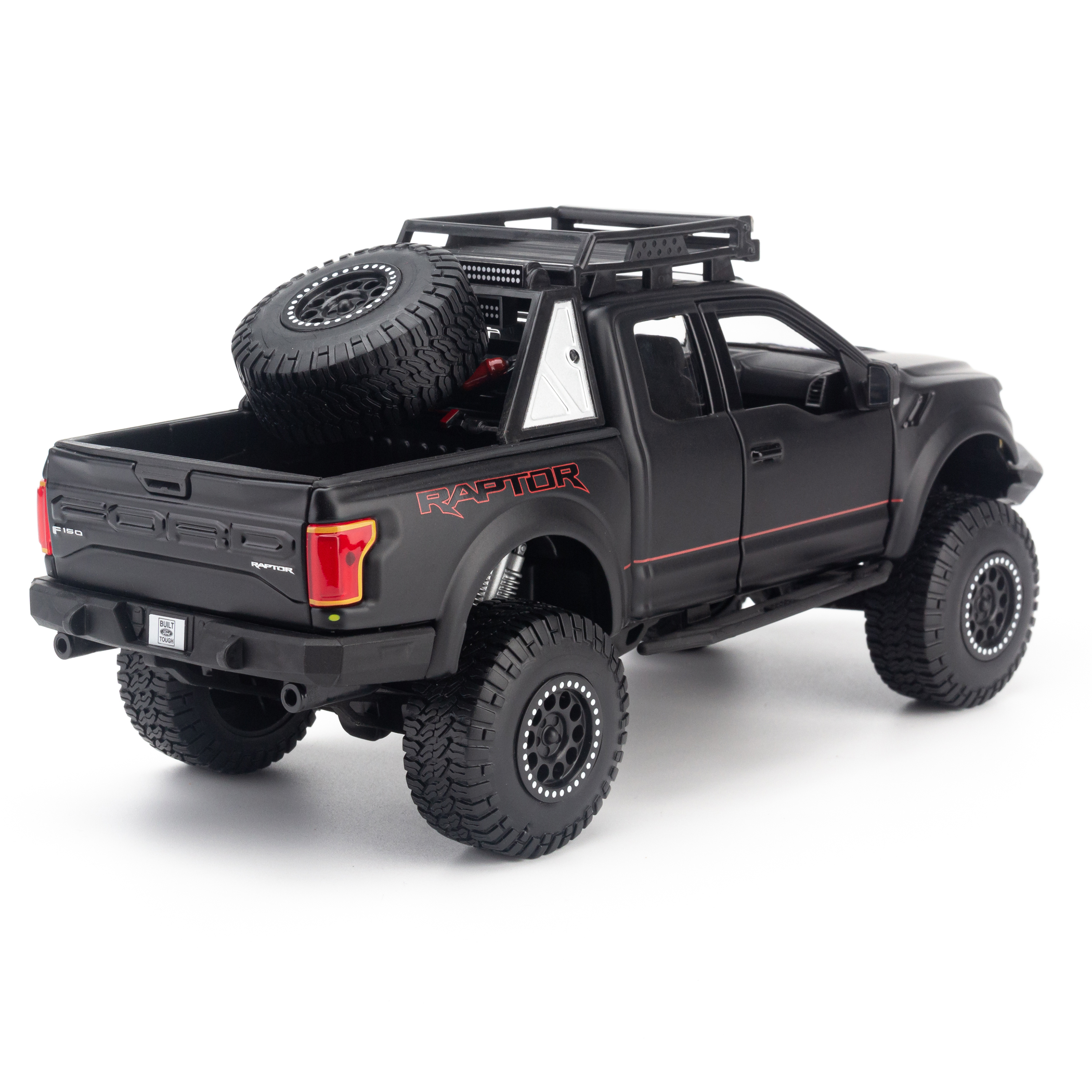 Mô Hình Xe Design Off-Road Kings 2017 Ford F-150 Raptor Black 1:24 Maisto MH-32521