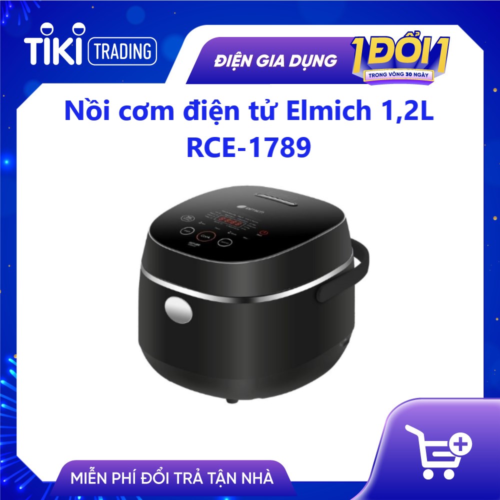 Nồi cơm điện tử Elmich RCE-1789 (1.2 Lít) - Hàng chính hãng