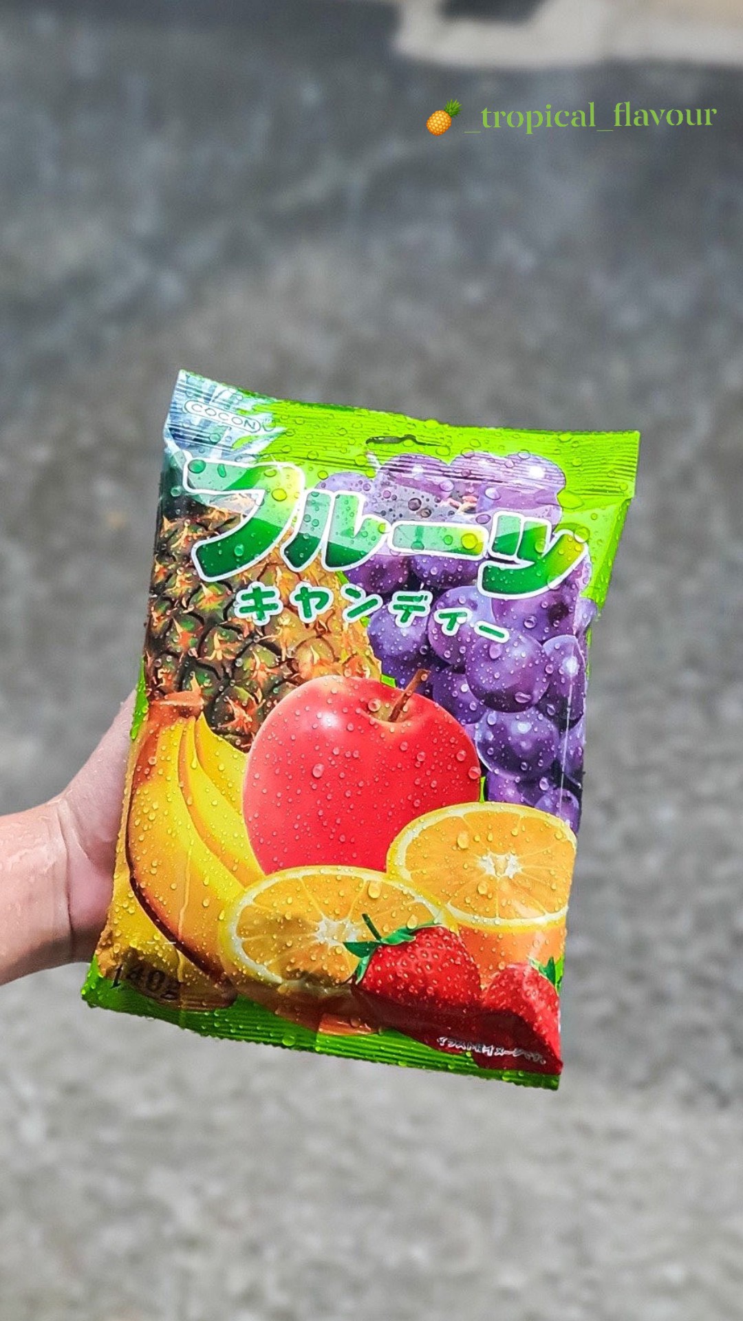 KẸO TRÁI CÂY COCON - COCON MIXED FRUIT CANDY (Gói 140g)