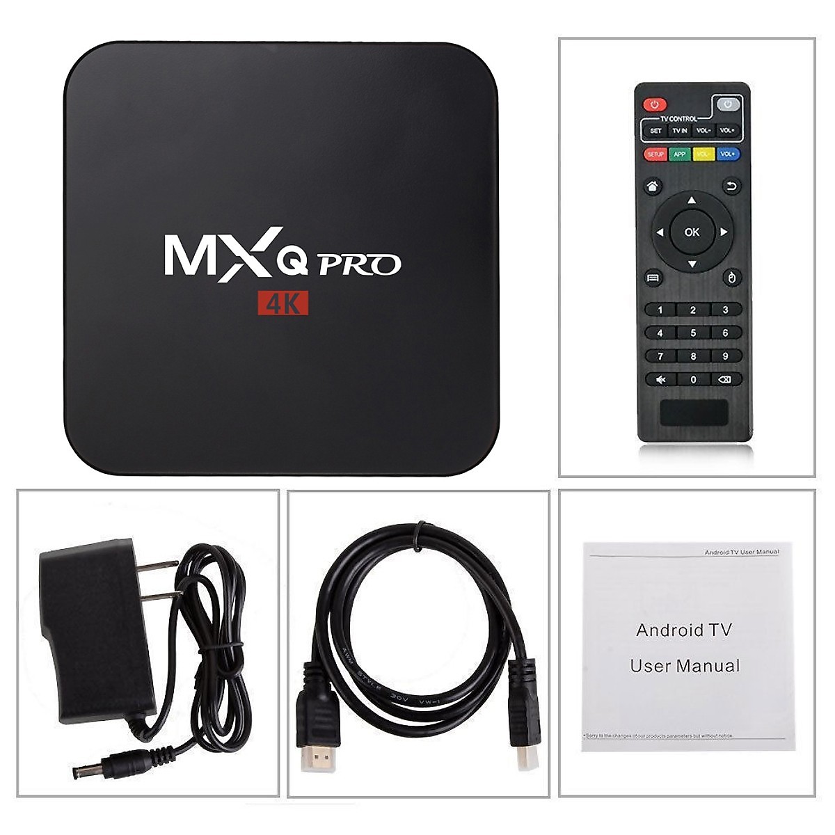 TV Box MXQ 4K Pro 2G+16G Chip tốt S905W Tích hợp FPT Play - Biến TV thường thành Smart TV