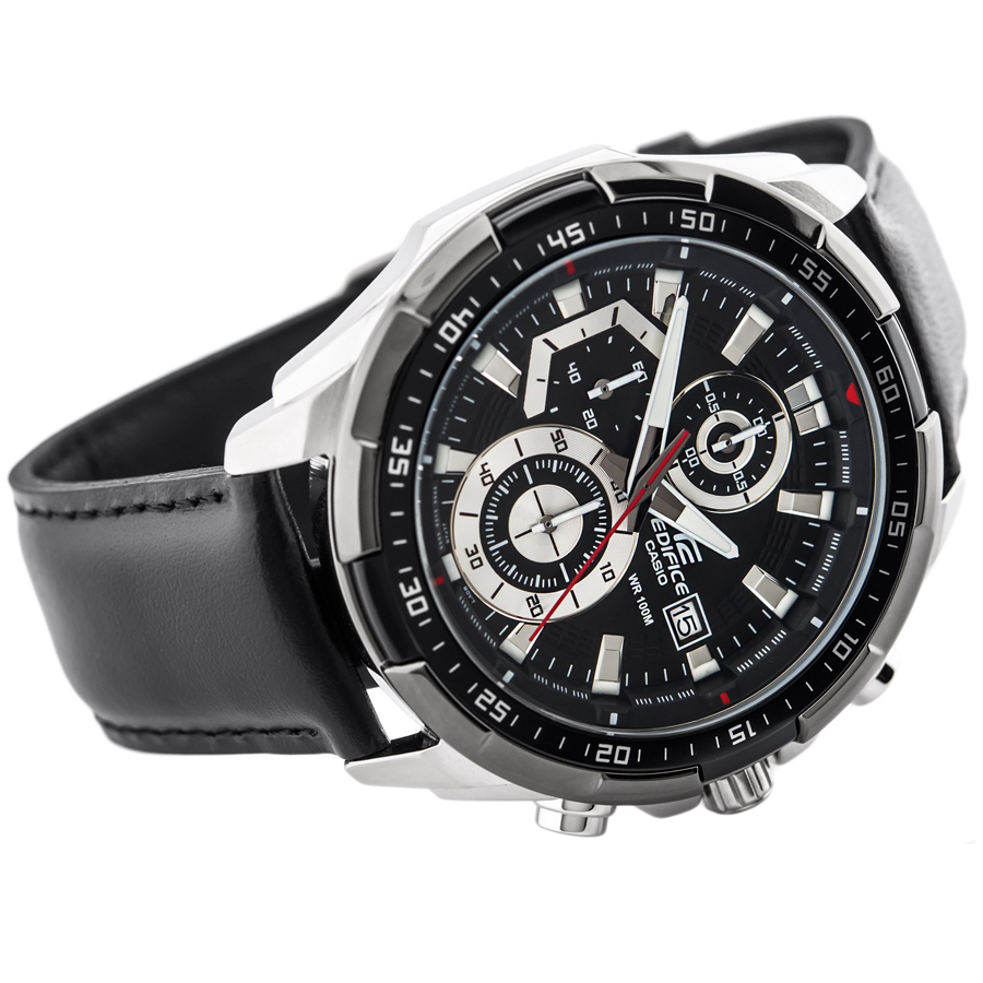 Đồng hồ nam dây da Casio Edifice chính hãng EFR-539L-1AVUDF