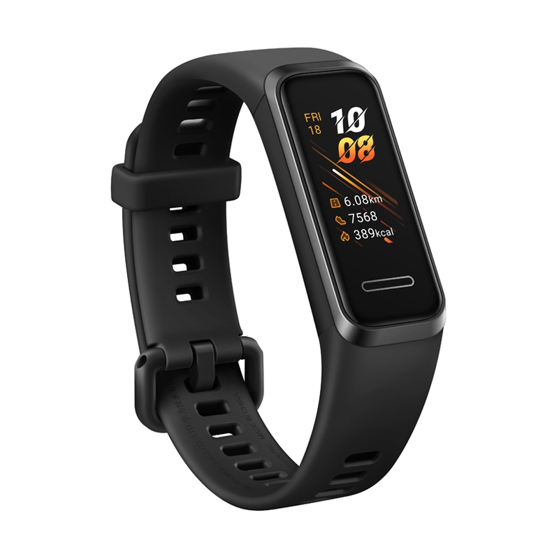 Vòng Đeo Tay Thông Minh Huawei Band 4 | Thiết Kế Trẻ Trung, Trải Nghiệm Hoàn Hảo | Mặt Đồng Hồ Sáng Tạo | Sạc Dễ Dàng, Dùng Lâu Hơn | Phát Hiện Bão Hòa Oxy | Theo Dõi Nhịp Tim Thông Minh | Hàng Chính Hãng - Đen Khói