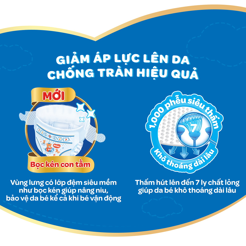 Tã dán sơ sinh Huggies S30 - 30 miếng (5 - 8 kg)