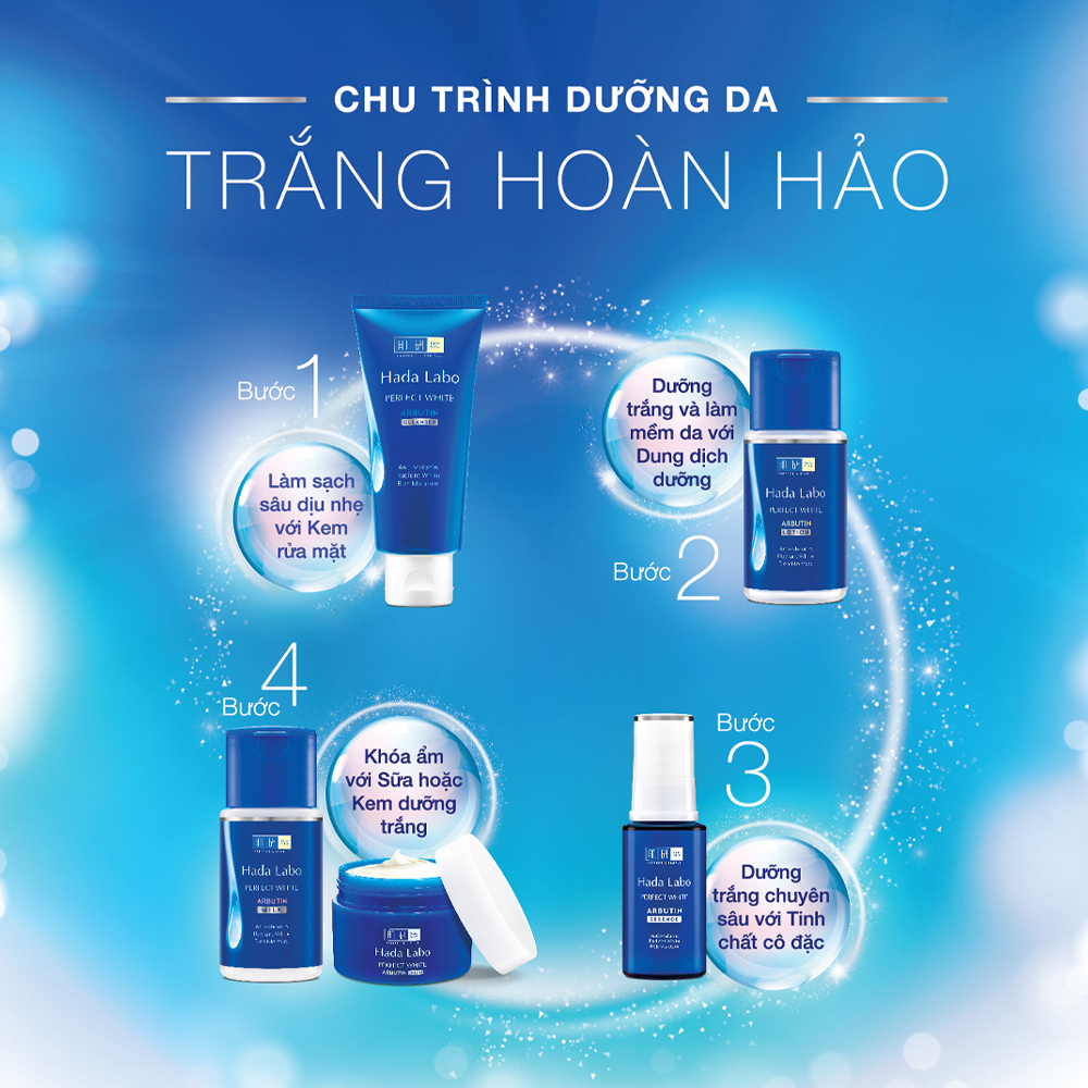 Dung Dịch Dưỡng Trắng Da Tối Ưu Hada Labo Perfect White Lotion 100ml