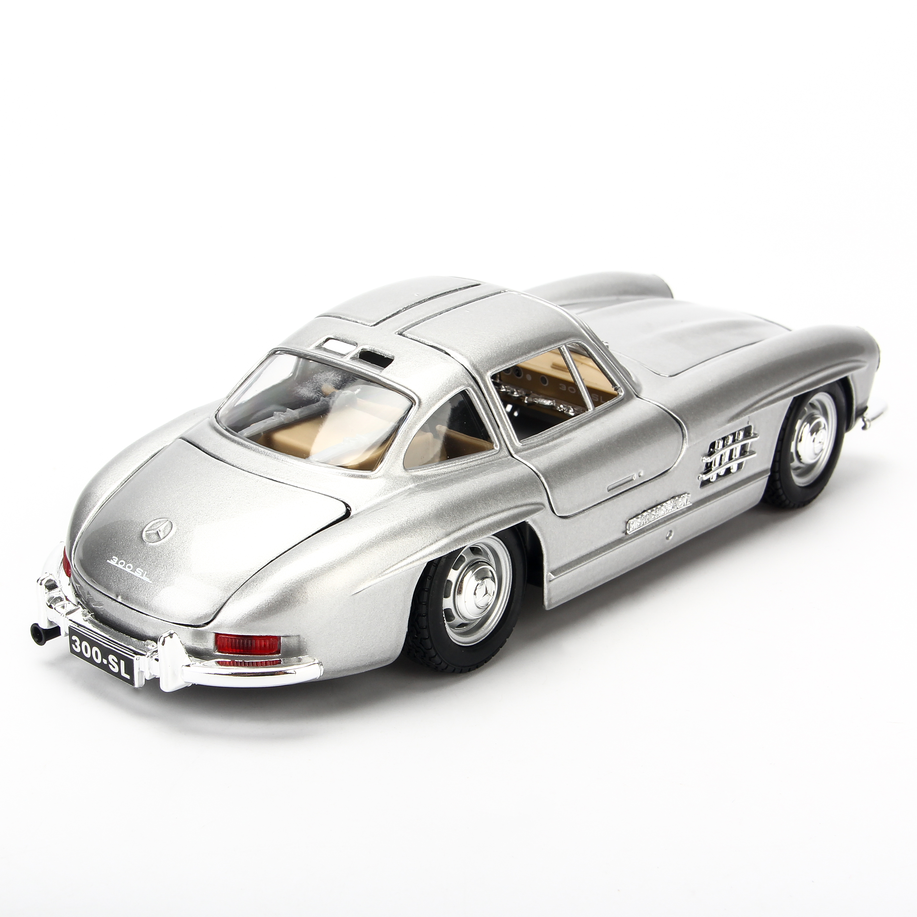 Mô Hình Xe Mercedes-Benz 300Sl 1954 Silver 1:24 Bburago-MH18-22023