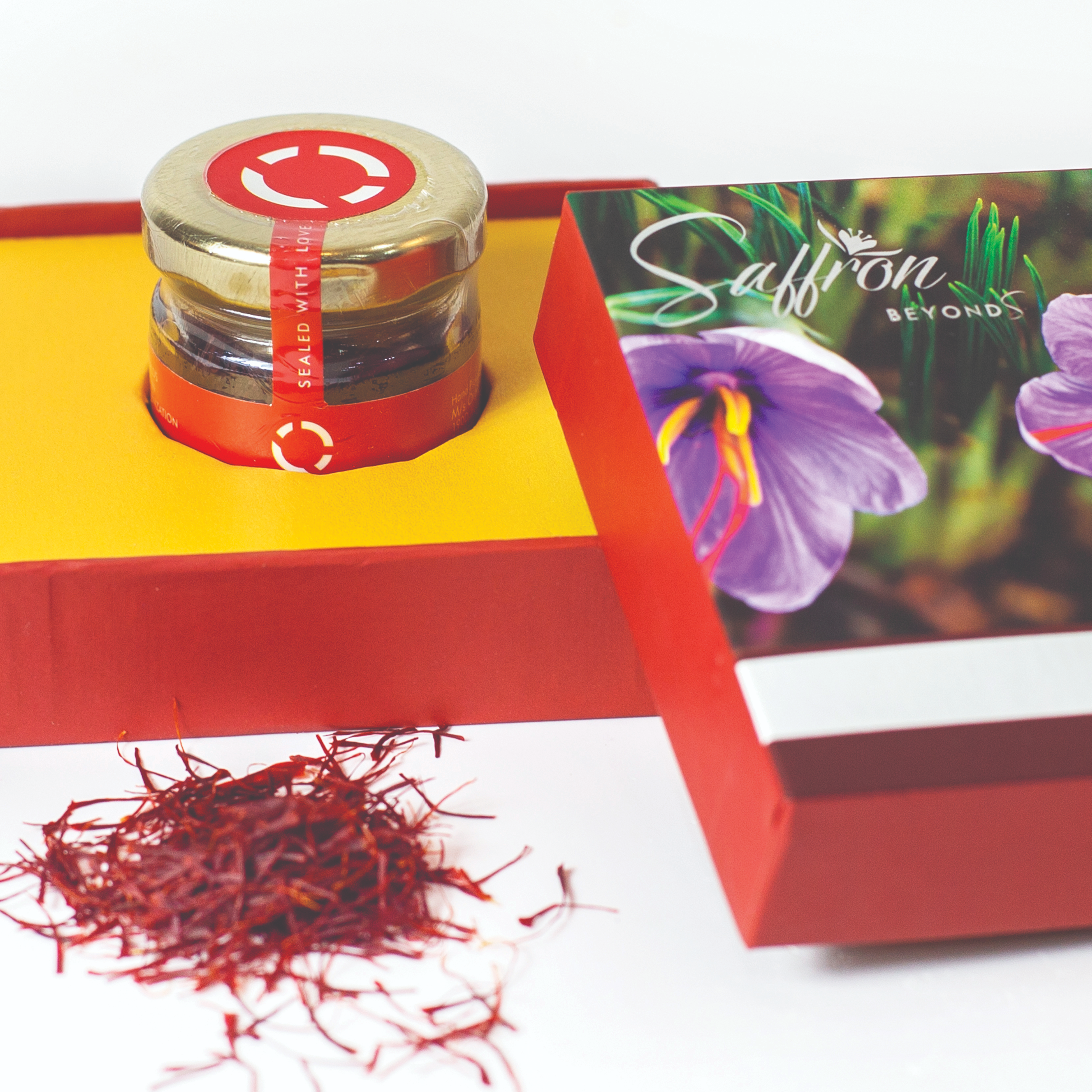 Nhụy hoa nghệ tây Organic Kashmir Saffron hộp 2g