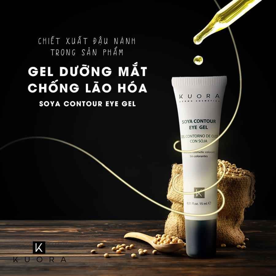 Kem Hỗ Trợ Trị Thâm Mắt, Bọng Mắt - Dược Mỹ Phẩm Cao Cấp Châu Âu - SOYA COUNTOUR EYE - KUORA DERCOSMETICS