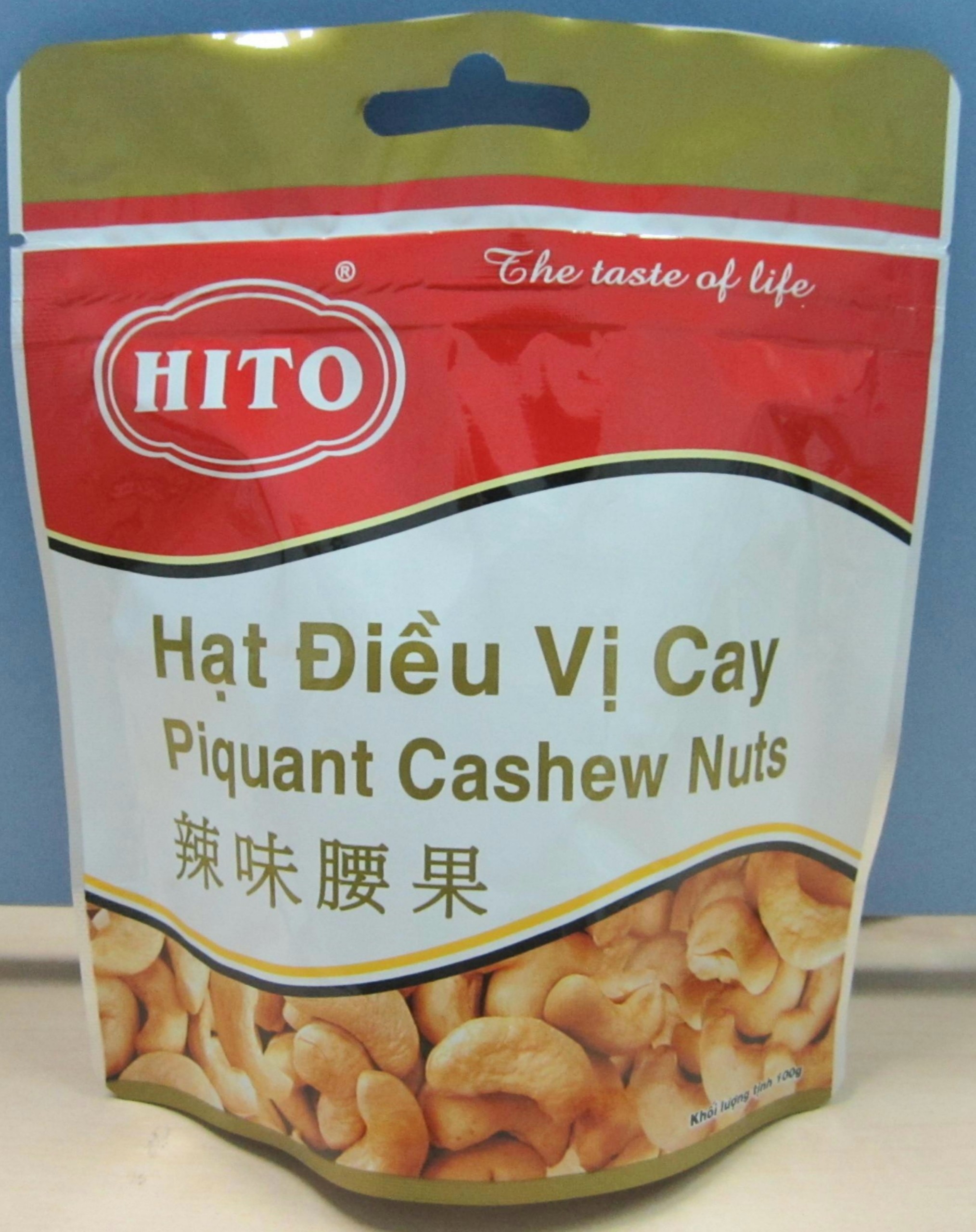 HẠT ĐIỀU VỊ CAY - HITO 100G THƠM CAY ĐẬM VỊ